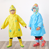 Seeumi新款 儿童雨衣柔软透气无异味恐龙幼儿园男童女童小学生雨衣