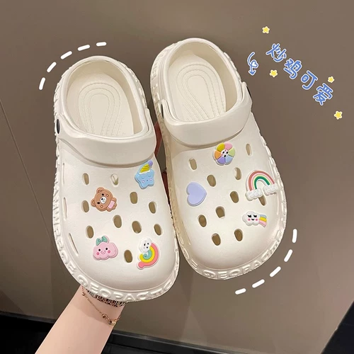 Милая летняя обувь, нескользящая униформа медсестры, тапочки, популярно в интернете, мягкая подошва