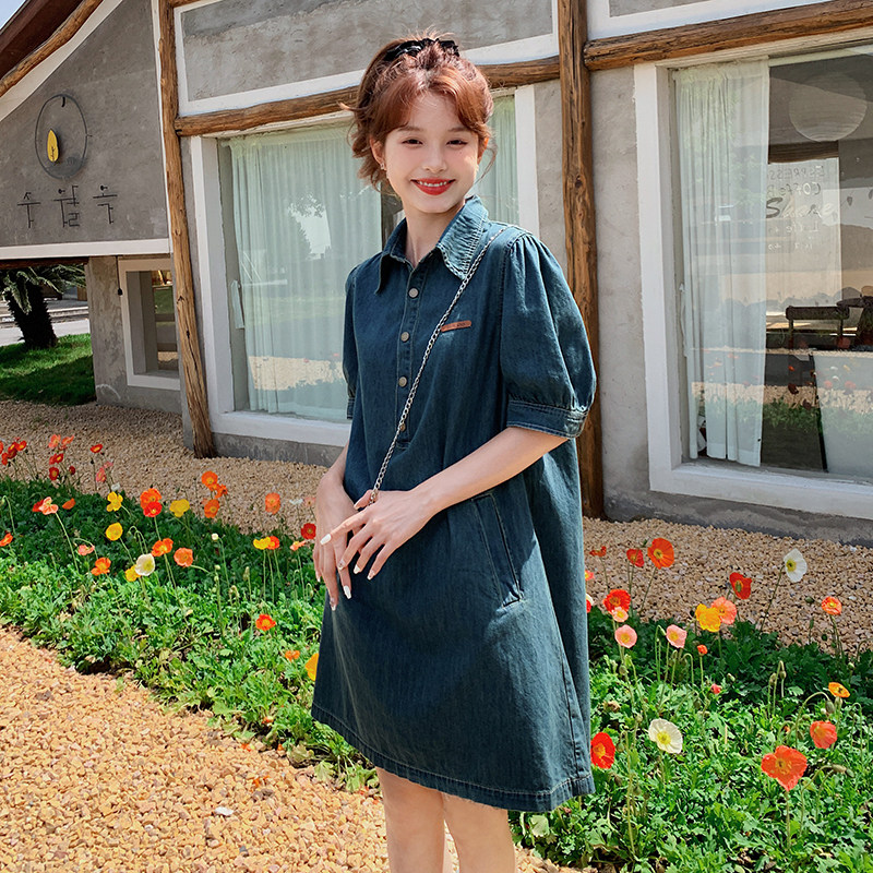 ！牛仔连衣裙送小包包221-2377P115K168,女装连衣裙,2B148