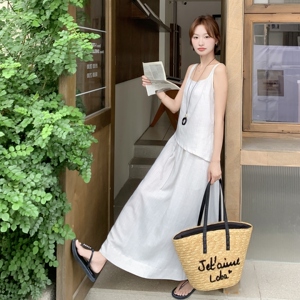 新款无袖背心半身裙套装221-9902P145K228图片