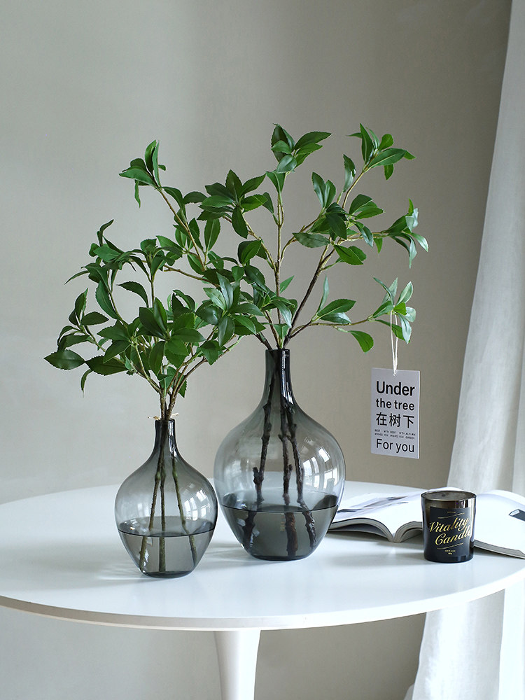 仿真植物小枝马醉木 假花仿真花日本日式网红ins风绿植摆件装饰花