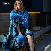 羊毛拖鞋 mou秋冬女士 保暖时尚 毛毛拖可外穿