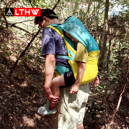LTHW旅腾户外儿童背带架大龄童背娃外出登山爬山旅游骑行徒步透气