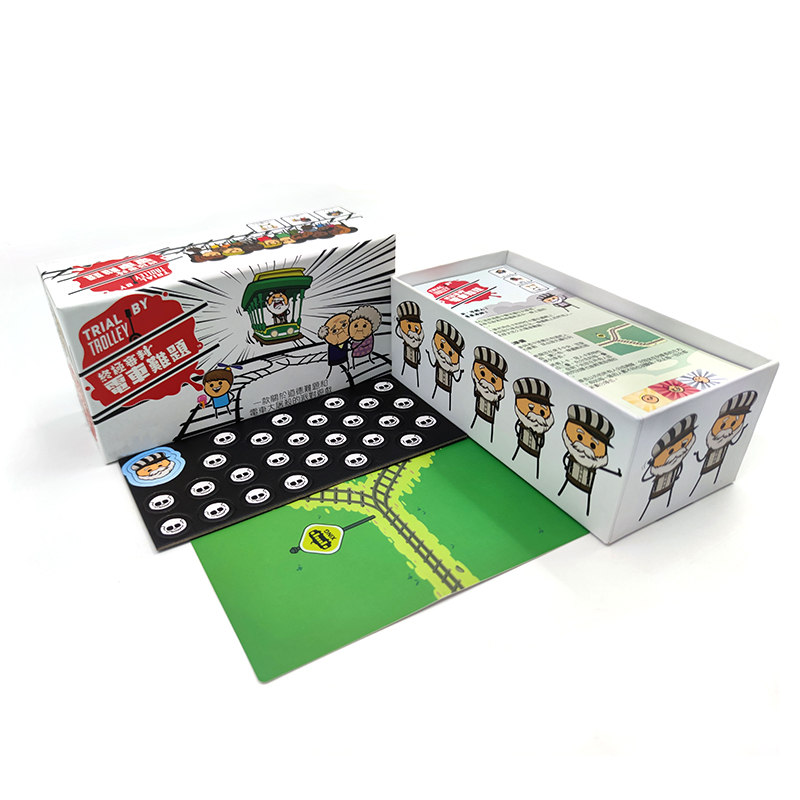 电车难题桌游高质繁体中文版成人嘴炮欢乐休闲聚会卡牌游戏现货