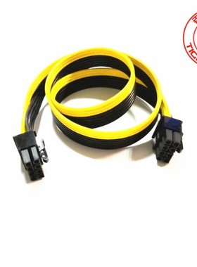 老虎线材 显卡8P转8P电源线 8针转8针转换线8MPin公转8Pin公供电
