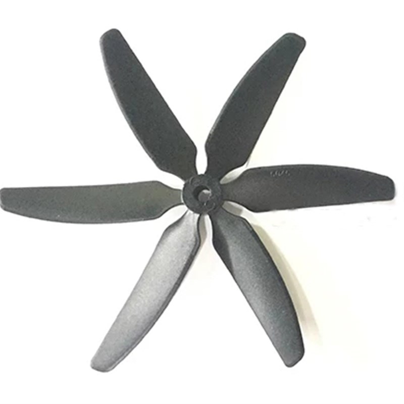 遥控航模飞机固定翼5040塑料桨 J-10用桨 5mm中心孔 5寸六叶桨