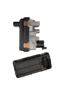 上汽大通V80国五2.5T涡轮增压器电磁阀电子执行器G-008 6NW009660