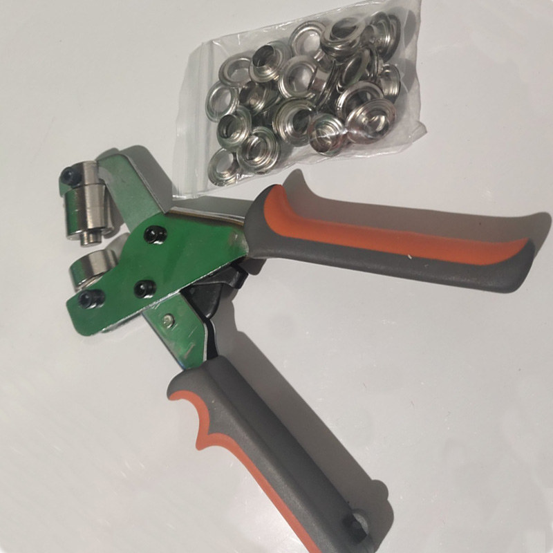 便携式打扣器手动打孔喷绘布4号扣眼X展架打孔钳器广告工具扣眼机