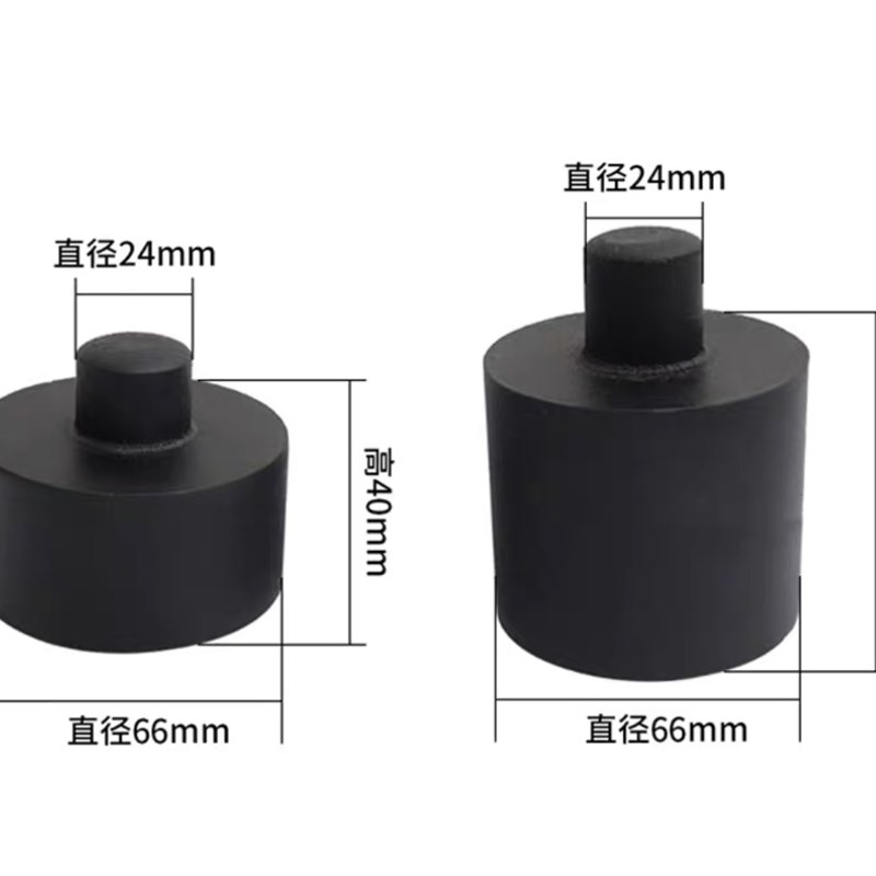 80吨气动千斤顶配件100t120t加高垫顶头垫铁加长顶加高