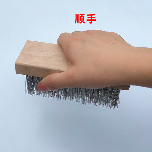 不锈钢丝刷清洗刷水池灶台烟机厨卫烤箱清洗除锈除污硬毛钢丝刷