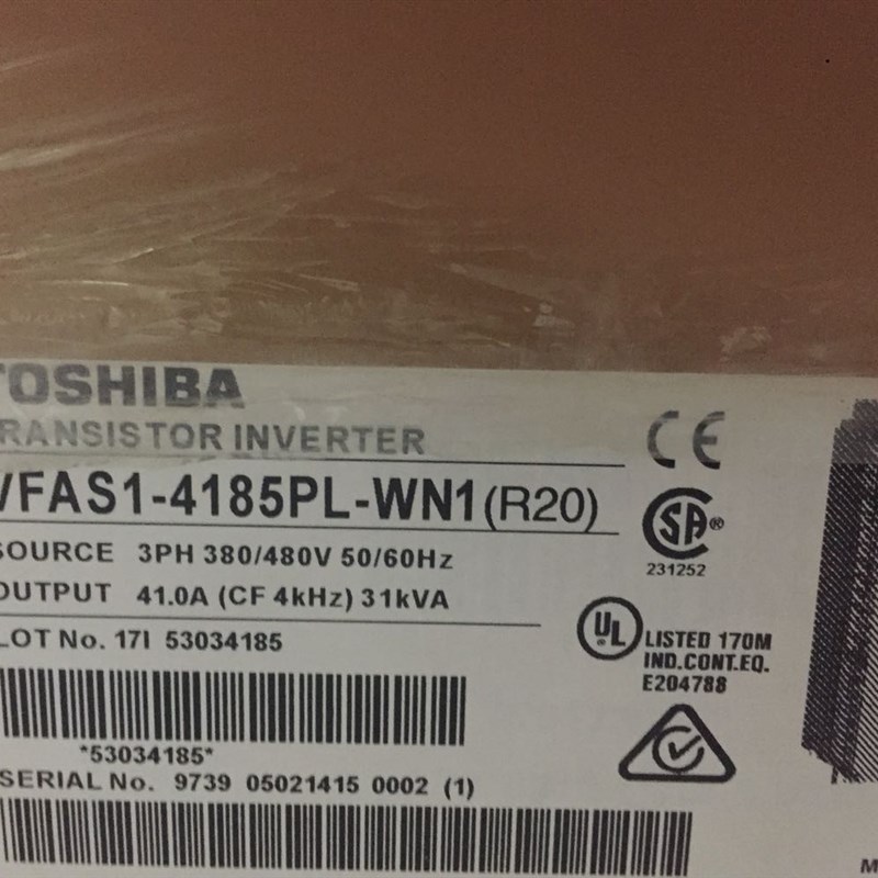 东芝110KW变频器VFAS1-4110KPC质保一年三相380V