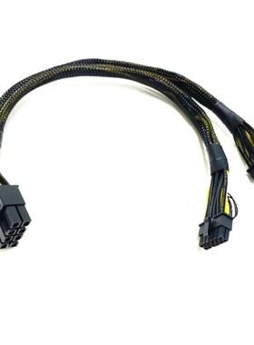 现货 浪潮5468m5 5468M6y服务器GPU电源线8P转4个8P显卡供电线