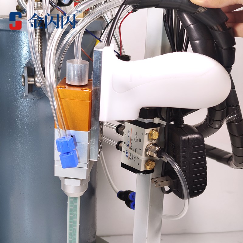 金闪闪JS-3600手持式AB胶灌胶机 双组份环氧树脂打胶机双液注胶机