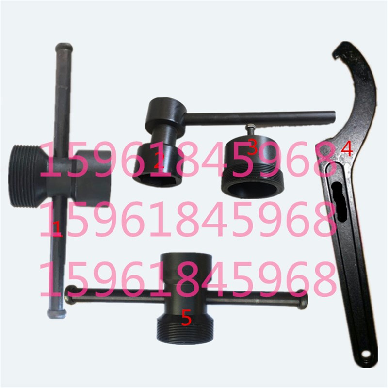 M7130平面磨砂轮拆卸 磨床砂轮拆卸工具 顶出螺母 套筒扳手勾扳手