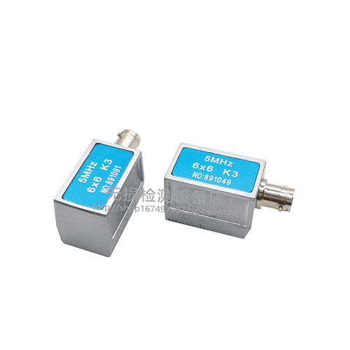 超声波探b伤仪小径管探头5P6K3短前沿斜探头小管径焊缝检测探头