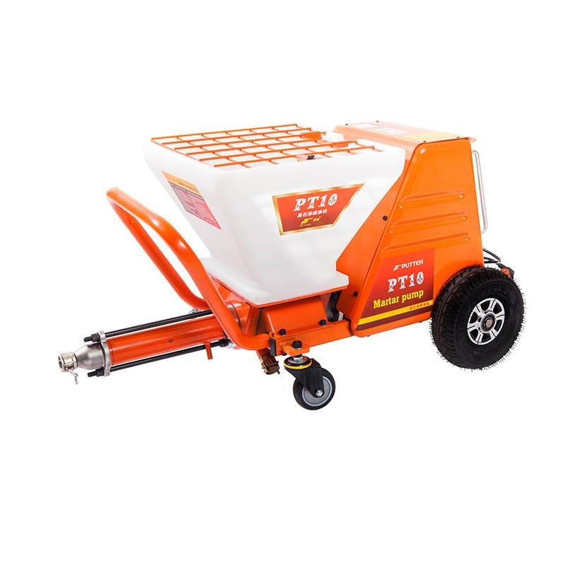 无气喷涂外墙 全自动带颗粒防火涂料家用真石漆小型多功能 喷涂机