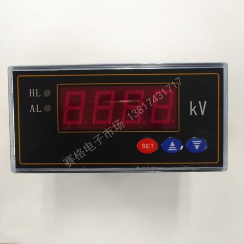 SX48-3KV/1MA 数显直流脉冲电压表 3KV直流电压 DC电压表数字显示