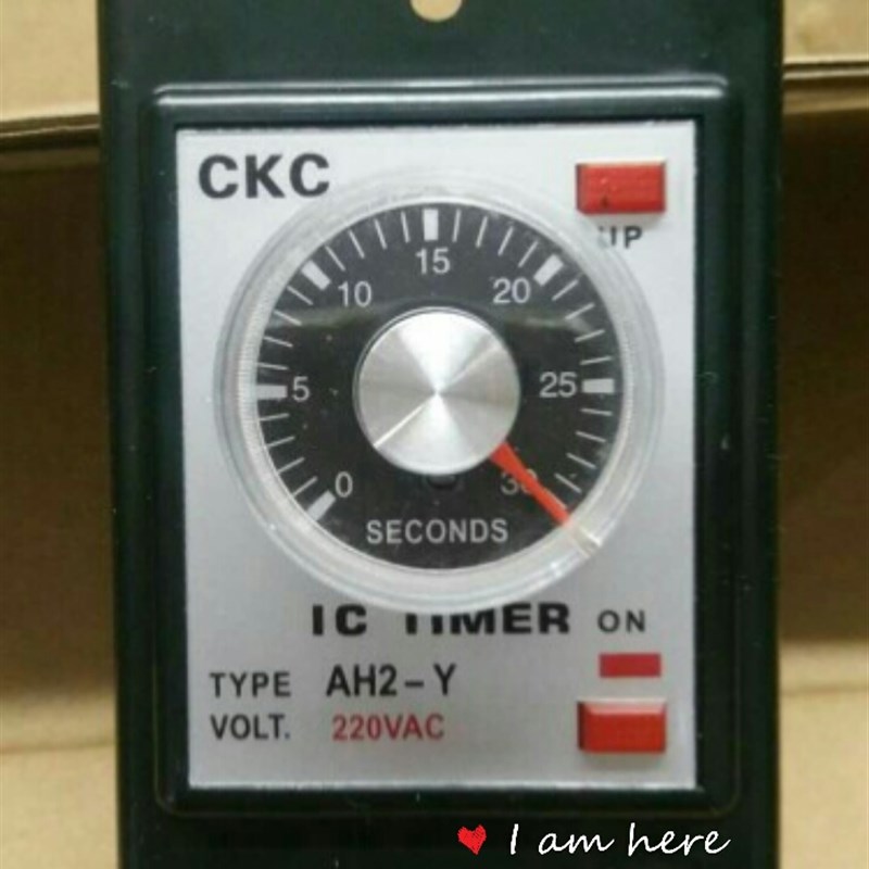 高品质晶体管时间继电器AH2-Y 10S 30S 6S 60SAC220V380V