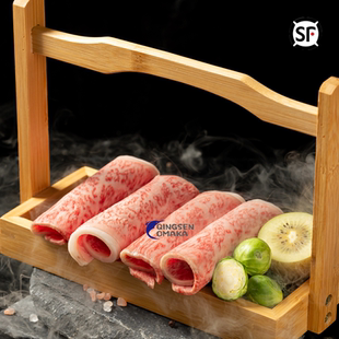 澳洲进口和牛M12眼肉卷+火锅卷非日本a5神户牛肉雪花寿喜烧肥牛片