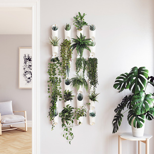 饰绿植收纳架植物花盆 Umbra悬挂式 花器北欧客厅不规则壁饰墙面装