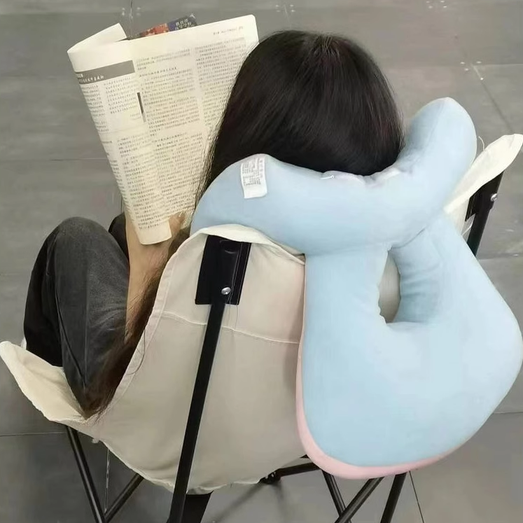【考研好物】u型靠椅午睡枕午休神器月亮椅学生抱枕办公室桌趴睡