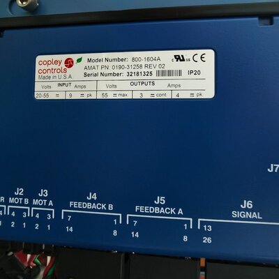 议价Copley Controls 800-1604A伺服驱动器可维修