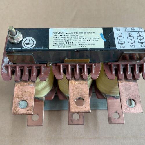 议价进线电抗器6SE6400-3CR01-4BD3，三相交可维修