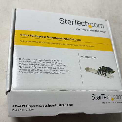 议价StarTech.com 4 端口 PCI Express可维修