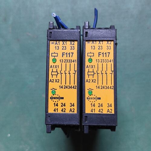 议价德国TESCH安全继电器 F117X01可维修
