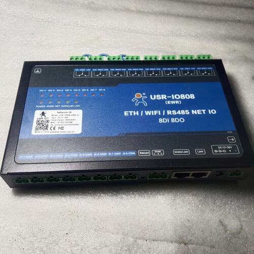 议价有人USR-IO808控制器一只，主机，没有附件，，可维修