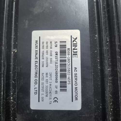 议价MS6H-180CS15BZ2-45P5信捷伺服电机5.5k可维修
