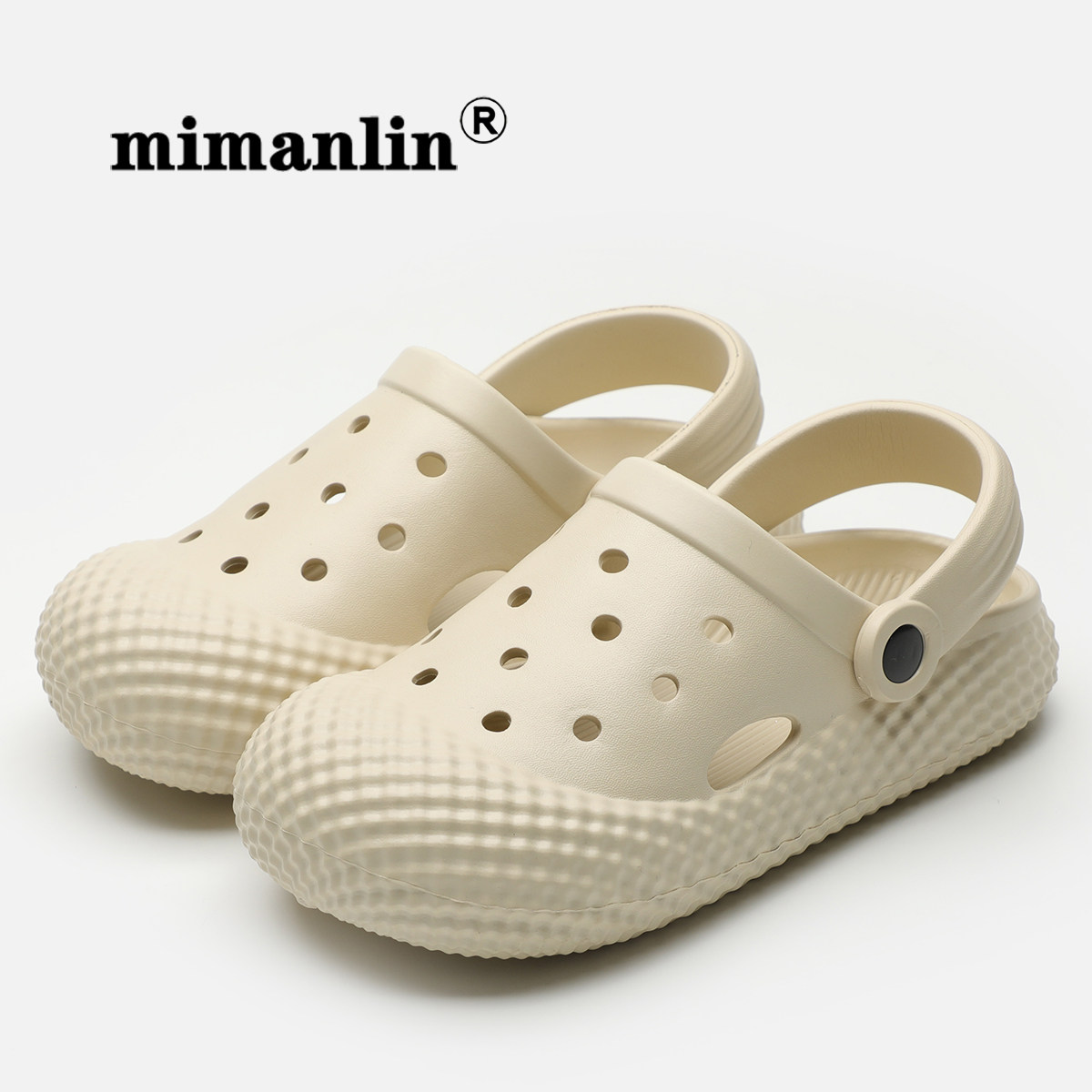 米曼琳贝壳头情侣洞洞鞋男女夏季外穿软底网红踩屎感百搭凉拖鞋子,女鞋,洞洞鞋,淘宝优惠券,粉丝福利购,淘宝优惠卷