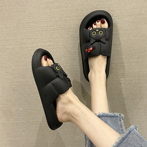 米曼琳eva一字休闲卡通拖鞋