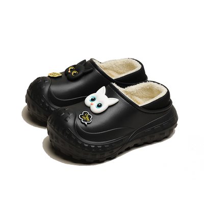 米曼琳棉鞋加绒保暖防滑