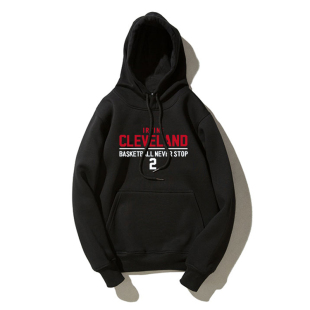 骑士CLEVELAND训练服套头连帽卫衣IRVING 欧文2号宽松卫衣