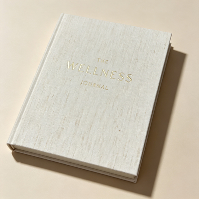 外贸亚麻布THE WELLNESS JOURNAL 健康生活手账本 / 身心疗愈日记