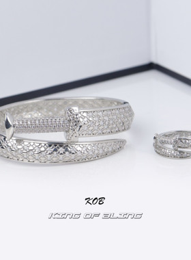 KING OF BLING 越王勾践剑原创戒指手镯 国风潮流嘻哈高端