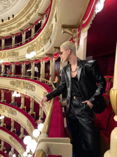 定制奥伦纳硬朗张力腔调纹理质感皮衣 男士 kkkk暗黑风 夜幕降临