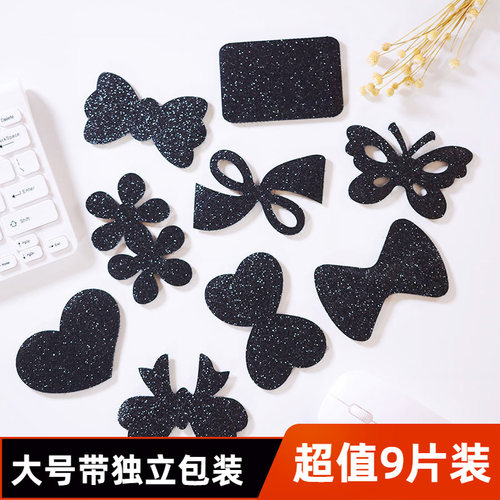 亮晶晶发贴日韩魔术贴刘海贴碎发