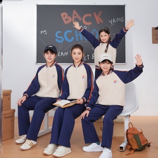 江西省宜春市靖安县校服套装初中生运动会出场服高中学生班服潮