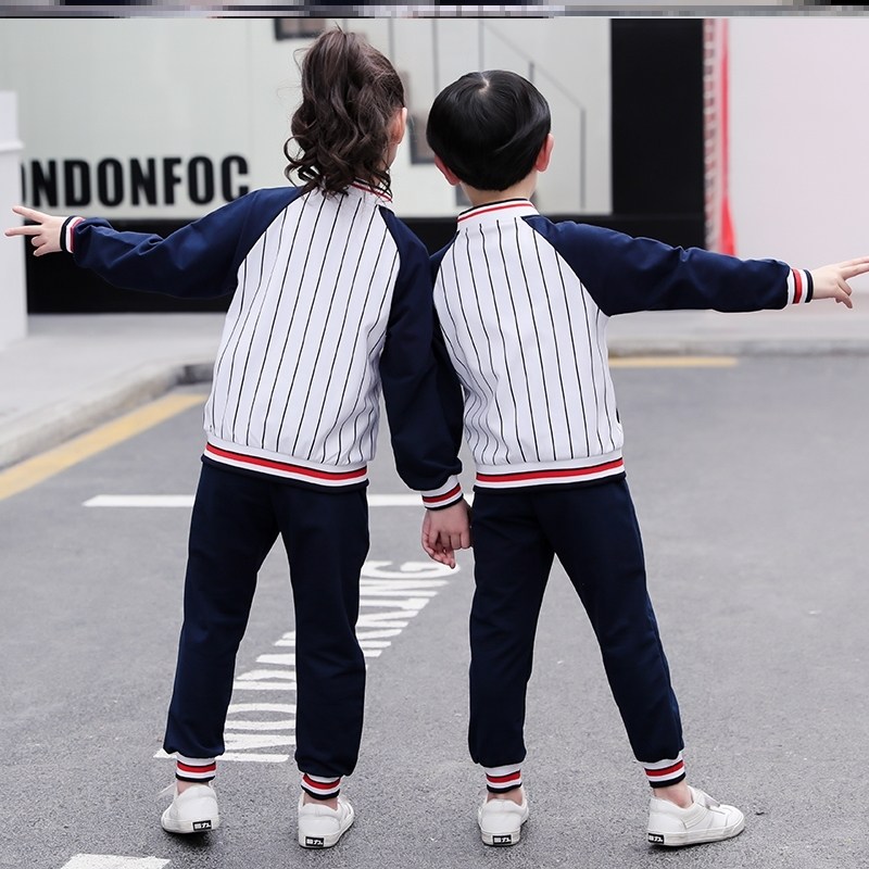 小学生班服红色小学生校服朗诵加厚礼服裙秋装马甲秋冬款开学夏秋