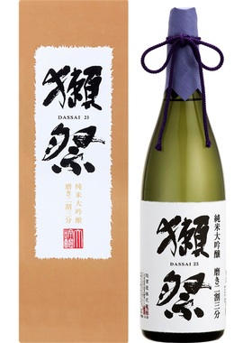 Dassai獭祭23 二割三分 纯米大吟酿 1.8L 礼盒 赖祭 进口日本清酒
