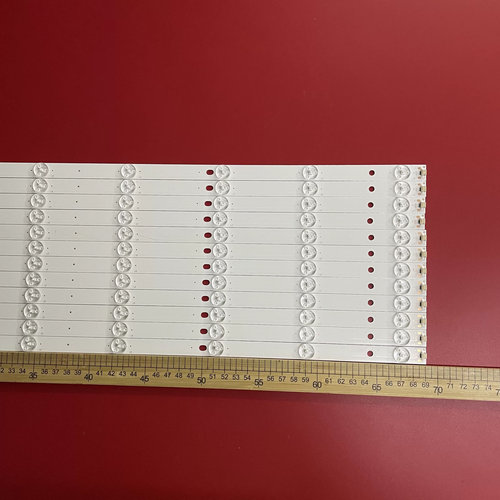 适用飞利浦65PUF6372/T3 65PUF6392/T3灯条DLED65GC 12X9 0008/5