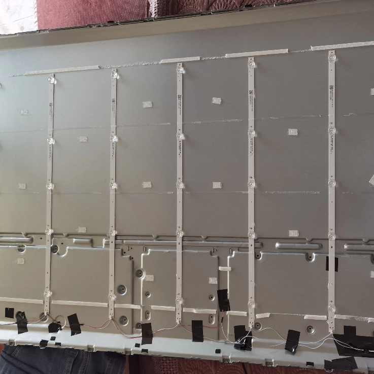 适用于海尔LU55X3灯条RF-BS550042SE30-0501 7条5灯