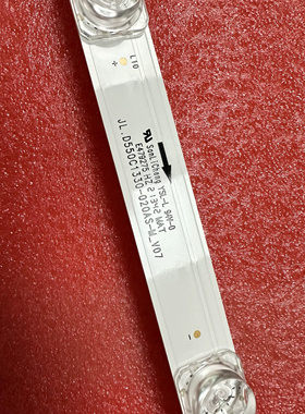 适用55寸背光通用灯条12灯凹镜3V  JL.D550C1330-020AS-M-V07