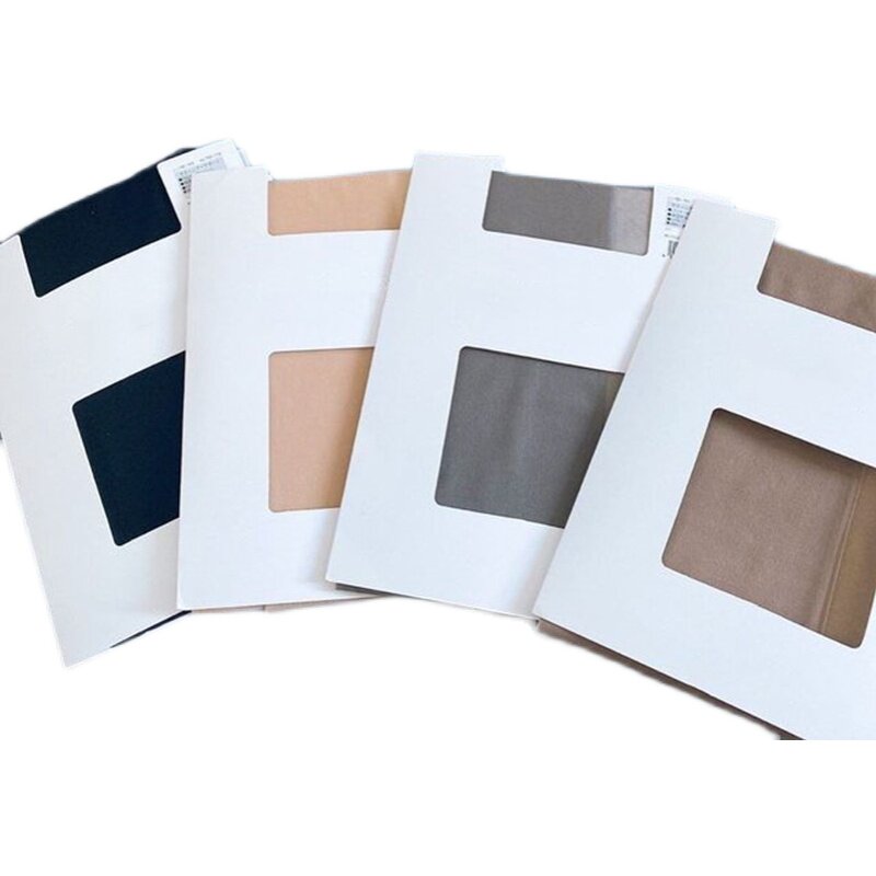 日本3双大码天鹅绒薄5D丝袜脚尖加固防勾丝连裤自然百搭裸色黑丝