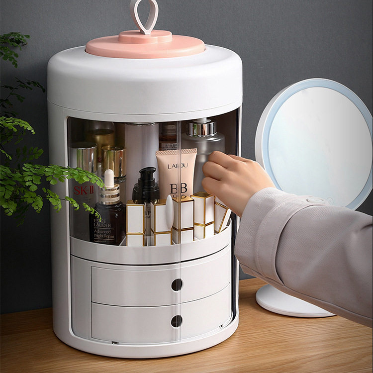 Bathroom lipstick make-up box cosmetic storage box desktop
