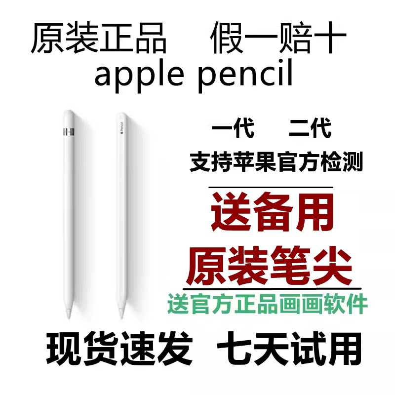 Apple/苹果 Apple Pencil 平板ipad手写笔一代二代applepencil2代图片