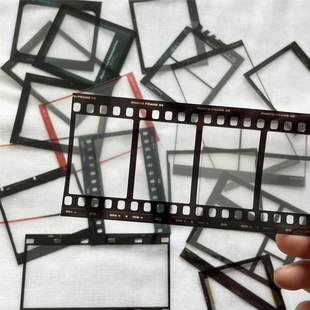 Junk 饰拍照背景素材纸 Journal复古电影胶片相框透明菲林片手帐装