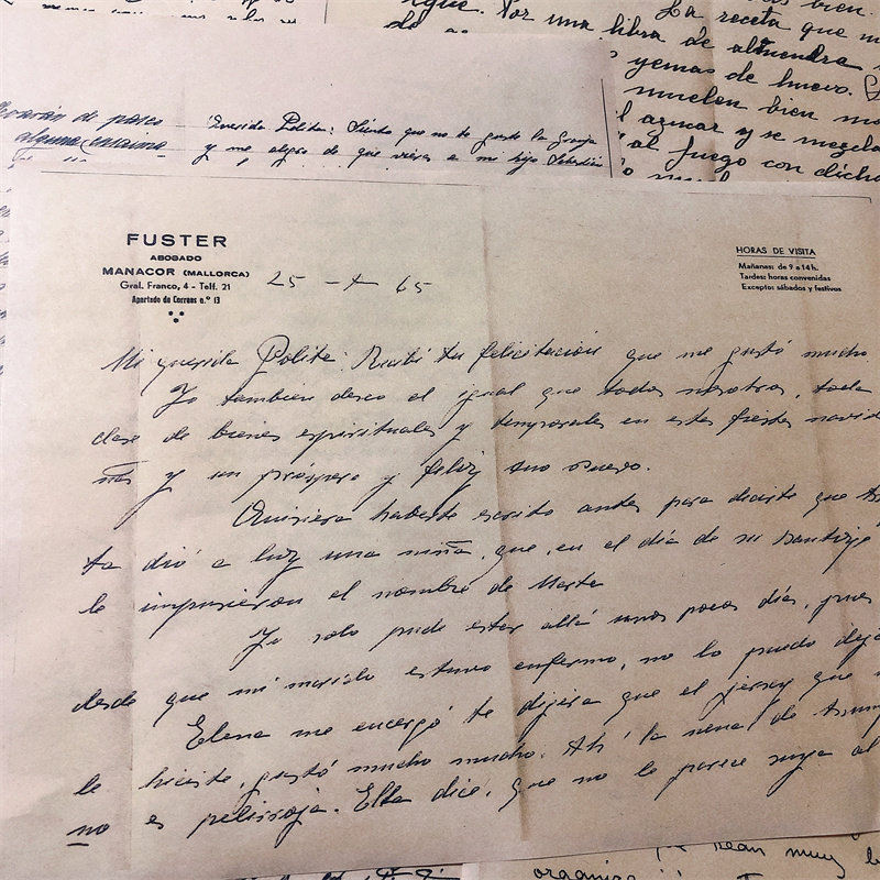 junk journal 复古手写法语信件 手帐拼贴装饰便签素材纸